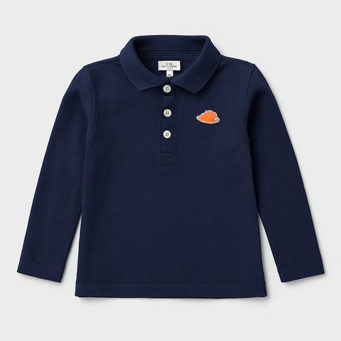 Long-sleeved polo shirt - Boys - 90-95 | 2 years