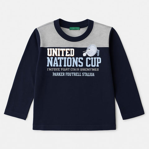 Long-sleeved T-shirt - Boys - 102 - 107 | 4 years