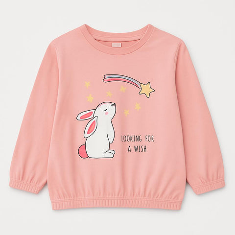 T-shirt à manches longues - Fille - 72-77 | 9 mois