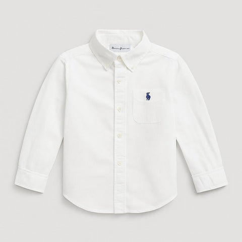 Chemise blanche de petit gentleman