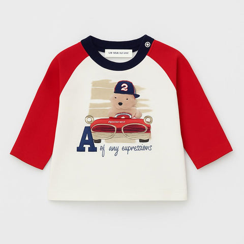 Long-sleeved T-shirt - Boys - 66-71 | 6 months