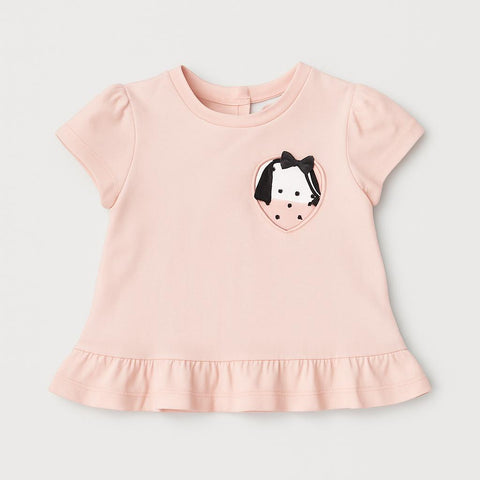 T-shirt à manches courtes - Fille - 66-71 | 6 mois