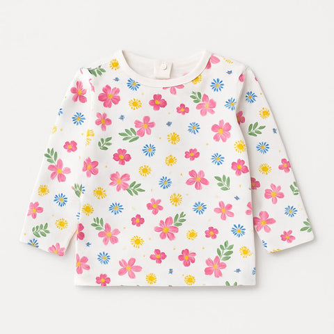 T-shirt à manches longues - Fille - 60-65 | 3 mois