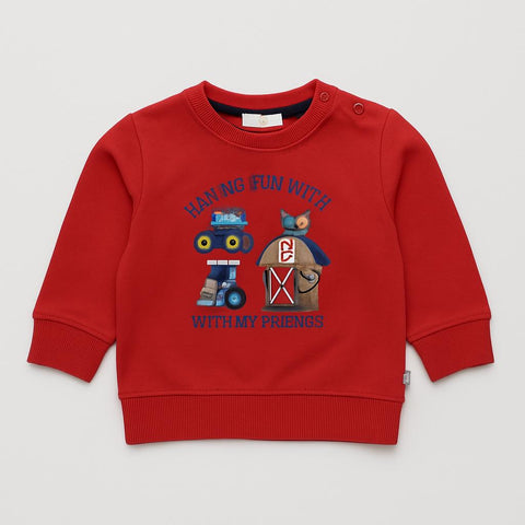 Sweat-shirt - Garçons - 84-89 | 18 mois