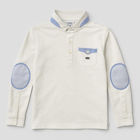Long-sleeved polo shirt - Boys - 126 - 131 | 8 years