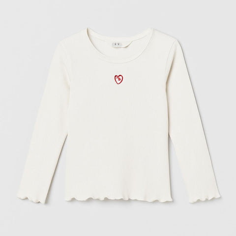 Long-sleeved T-shirt - Girls - 96 - 101 | 3 years