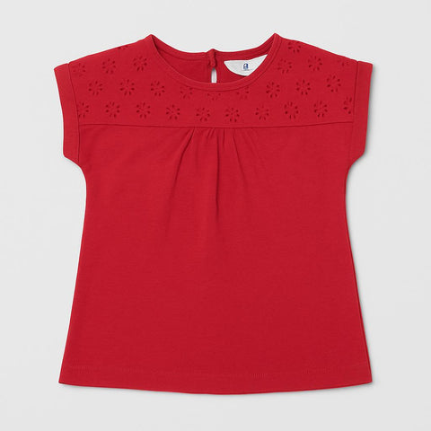 T-shirt à manches courtes - Fille - 72-77 | 9 mois