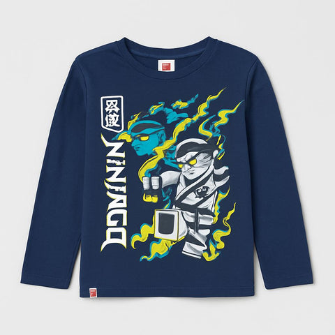 Long-sleeved T-shirt - Boys - 114 - 119 | 6 years