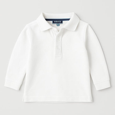 Long-sleeved polo shirt - Girls - 96 - 101 | 3 years