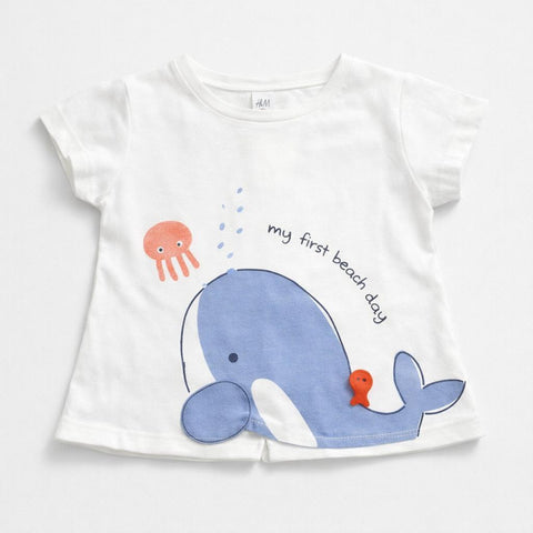 T-shirt à manches courtes - Fille - 60-65 | 3 mois