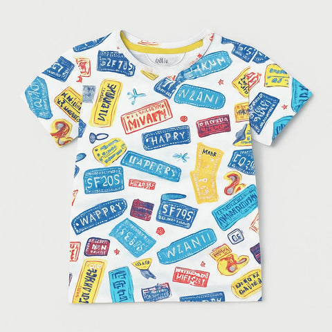 T-shirt à manches courtes - Garçon - 84-89 | 18 mois