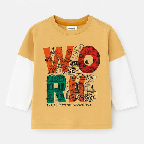 T-shirt à manches longues - Garçons - 4 ans