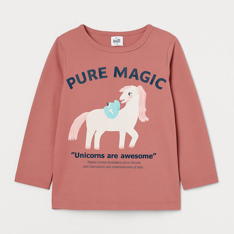 T-shirt à manches longues - Fille - 90-95 | 2 ans