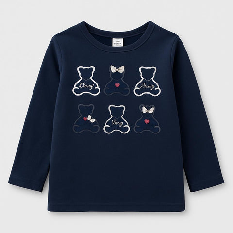 T-shirt à manches longues - Fille - 18 mois
