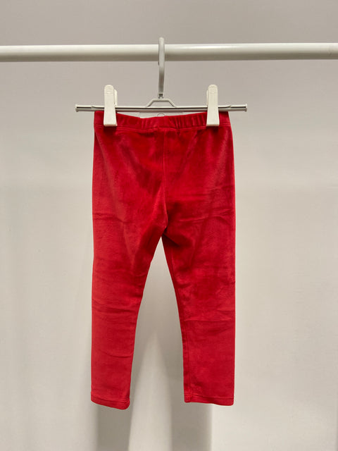 Leggings rouges pour enfants - Douceur !