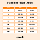 Guida alle Taglie Giacca antipioggia Trivor II nera
