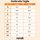 Guida alle Taglie Valueweight Maglia G/C-M/L 100% Cot. 165 gr/m2