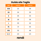 Guida alle Taglie Bermuda Bambino Felpa F/Terry 70/30% Cot/Pol 240gr