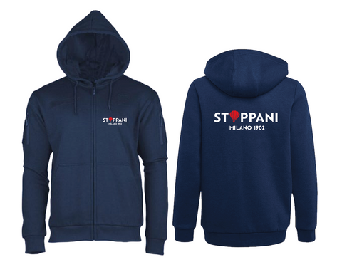 Sweat à capuche zippé pour enfant Stoppani